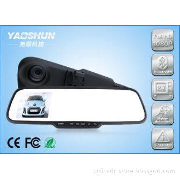 Rotatable Vehicle Dash Cam Remote Monitoring Motion Detecto